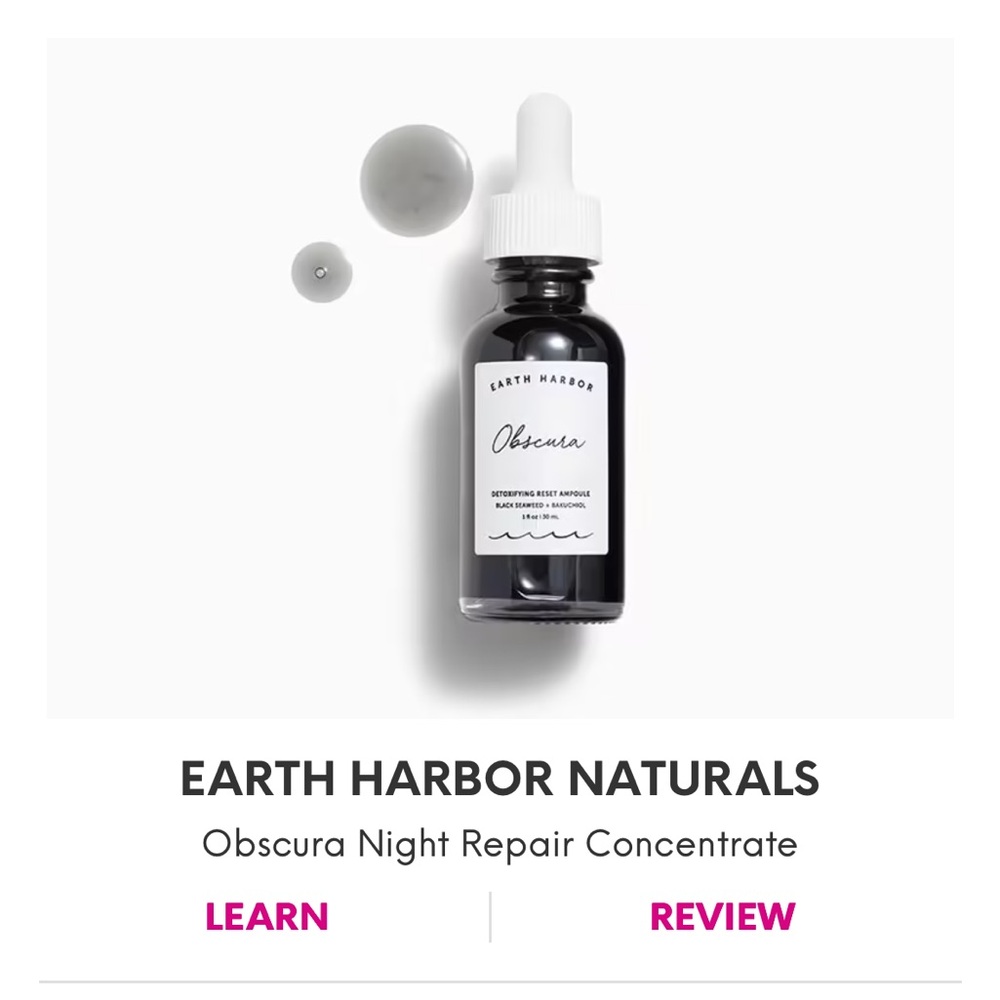 Earth Harbor Naturals Obscura Night Repair Concentrate